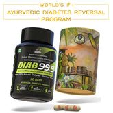 Diab 99.9 Type-2 Ayurvedic Sugar Reversal Program | Get Free Doctor & Dietitian Reversal Consultation | 100% Natural Health Care > Metabolic Health > Diabetes > Supplement > Ayurvedic Diabetes Reversal The Yoga Man Lab Monthly Program: ₹1990/- (20% Off)