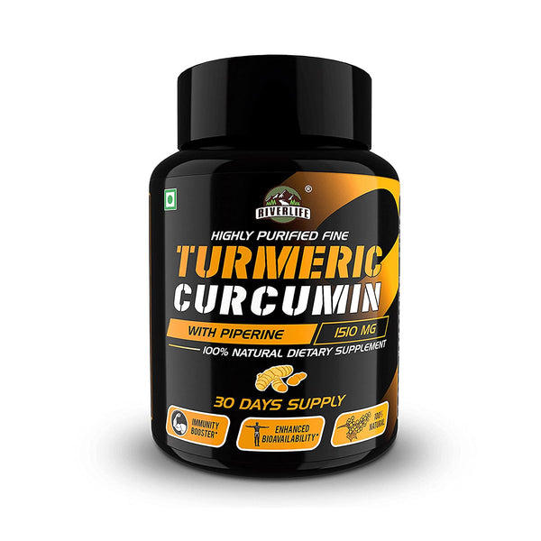YogaManLab® Ayurvedic Turmeric Curcumin With Raw Turmeric, 95% Curcuminoids and Black Pepper | For Joint & Healthy Inflammatory Support | 100% Natural & Indian