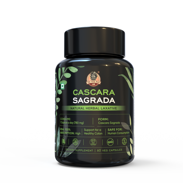 Cascara Sagrada 450mg - Promotes Intestinal Support for a Healthy Colon, Supports Occasional Constipation Relief, NON-GMO, Gluten Free
