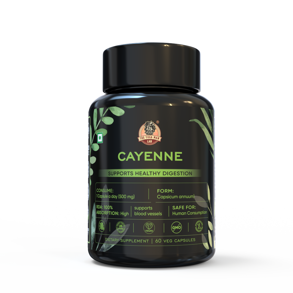 Cayenne(isolated from hot peppers / Capsicum Oleoresin) Herbal Suppliment, NON-GMO, Gluten Free Main image