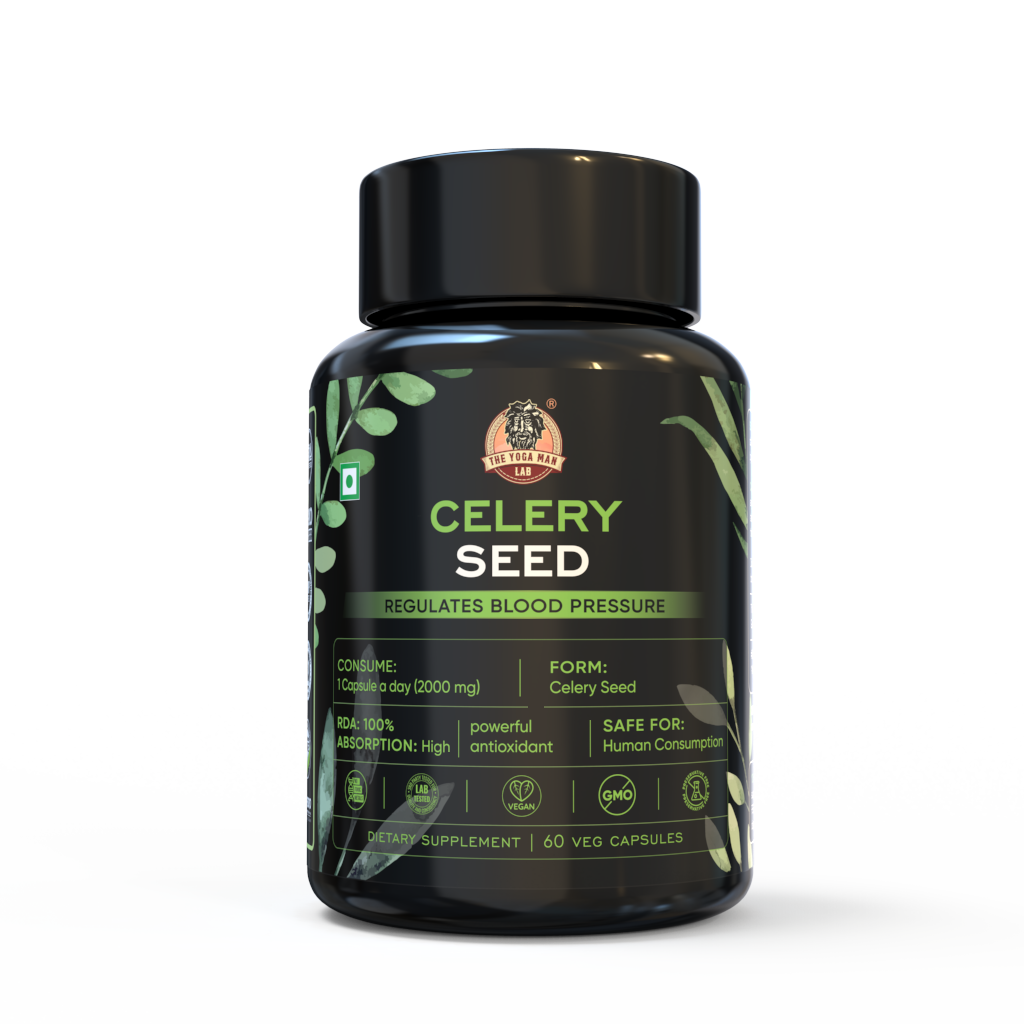Celery Seed Extract Capsules, NON-GMO, Gluten Free Secondary image