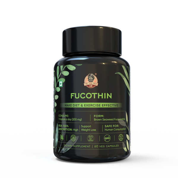Fucoxanthin Supplements - Pure Natural and Organic, FucoThin Diet Pill for Weight Loss, NON-GMO, Gluten Free