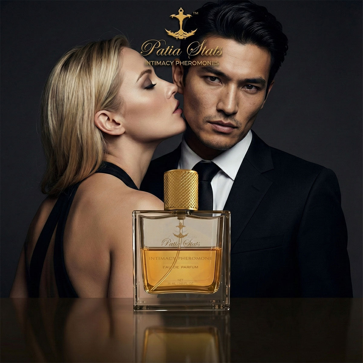 Patia Stats® Intimacy Pheromones Perfume | Attraction DNA Infused Formula | Eau De Parfum 50ml