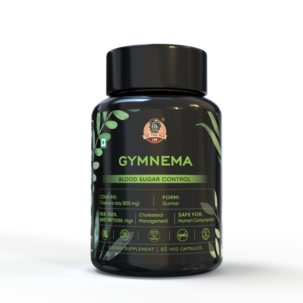 Gymnema Sylvestre (75% Gymnemic Acid) - For Blood Sugar Support and Metabolism, NON-GMO, Gluten Free Main image