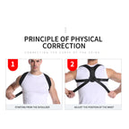 YogaManLab® Posture Corrector Belt - Back Pain, Hips Pain, Sciatica Pain - Corrects Hump Back