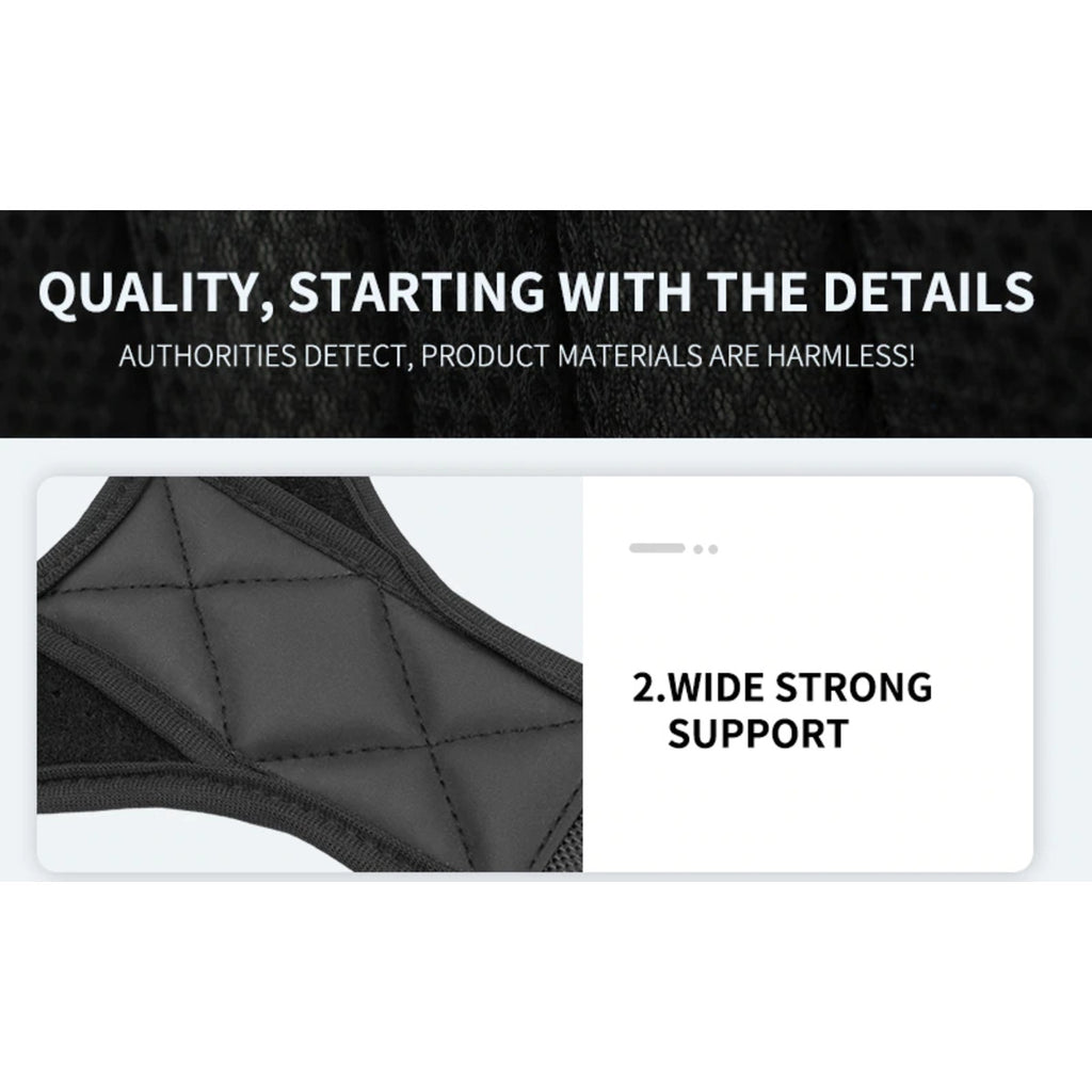 YogaManLab® Posture Corrector Belt - Back Pain, Hips Pain, Sciatica Pain - Corrects Hump Back