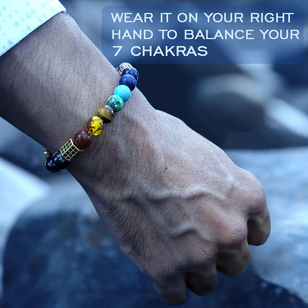 Ancient Yantra - Tiger Eye Stone Chakra Yantra - For Women