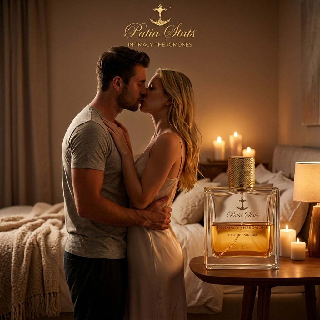 Patia Stats® Intimacy Pheromones Perfume | Attraction DNA Infused Formula | Eau De Parfum 50ml