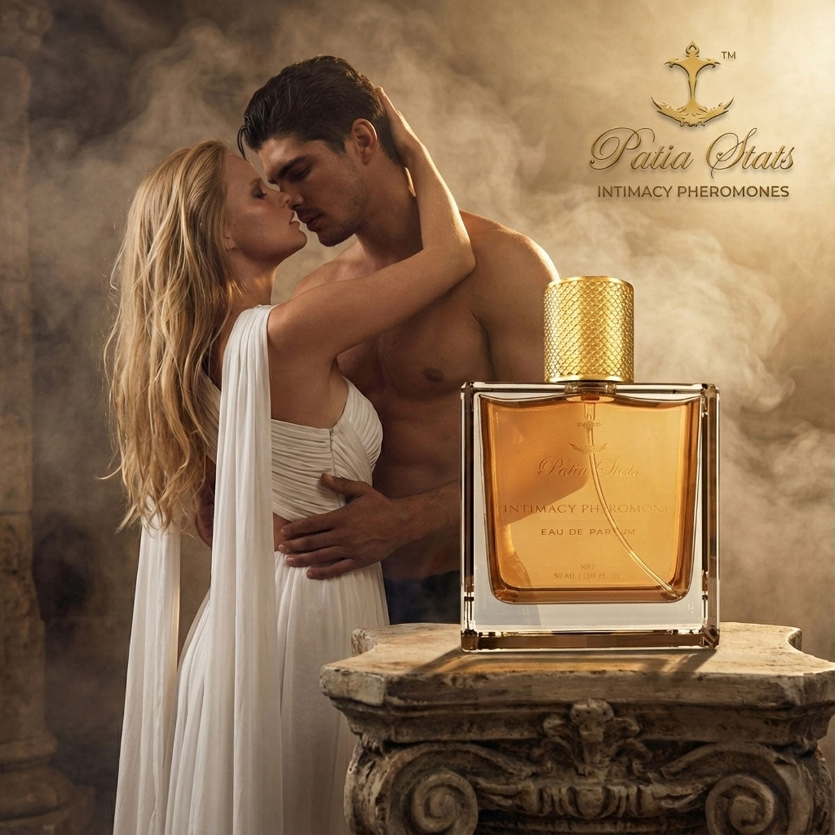 Patia Stats® Intimacy Pheromones Perfume | DNA Attraction Formula | Eau De Parfum 50ml (Million)