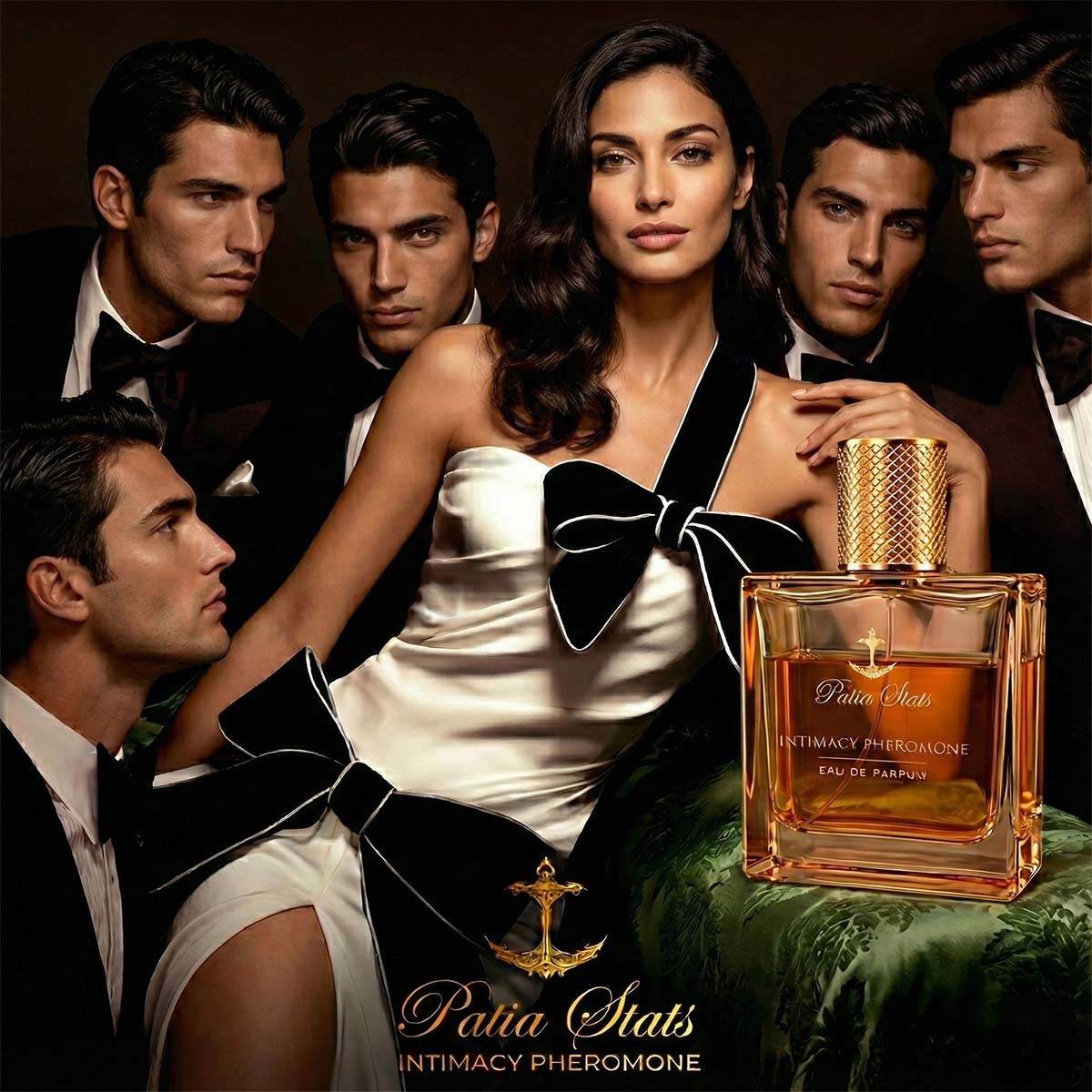 Patia Stats® Intimacy Pheromones Perfume for Women | Attraction DNA-Infused Formula | Eau de Parfum 50ml