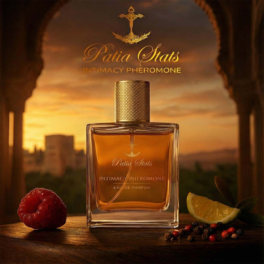 Patia Stats® Intimacy Pheromones Perfume | Attraction DNA Infused Formula | Eau De Parfum 50ml