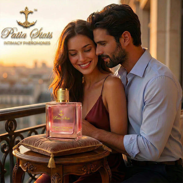 Patia Stats® Intimacy Pheromones Perfume for Women | Attraction DNA-Infused Formula | Eau de Parfum 50ml