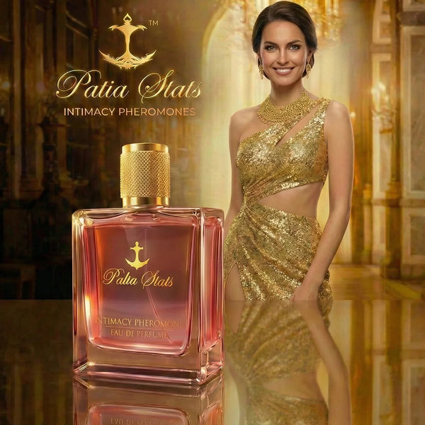 Patia Stats® Intimacy Pheromones Perfume for Women | Attraction DNA-Infused Formula | Eau de Parfum 50ml