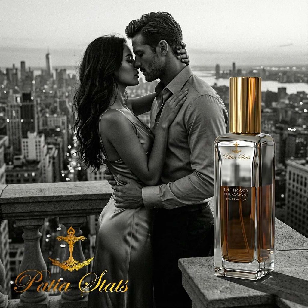 Patia Stats® Intimacy Pheromones Perfume For Men | Attraction DNA Infused Formula | Eau De Parfum 20ml