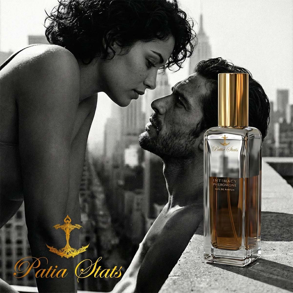 Patia Stats® Intimacy Pheromones Perfume for Women | Attraction DNA‑Infused Formula | Eau de Parfum 20 ml