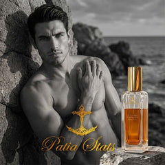 Patia Stats® Intimacy Pheromones Perfume For Men | Attraction DNA Infused Formula | Eau De Parfum 20ml