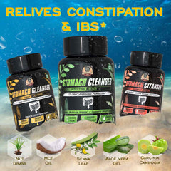 पेट साफ करने वाला किट- आंतों का विषहरण + दैनिक सफाई करने वाला (2 आयुर्वेदिक पूरक) | कब्ज से राहत देता है और आंतों को साफ करता है | 100% प्राकृतिक