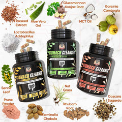 पेट साफ करने वाला किट- आंतों का विषहरण + दैनिक सफाई करने वाला (2 आयुर्वेदिक पूरक) | कब्ज से राहत देता है और आंतों को साफ करता है | 100% प्राकृतिक