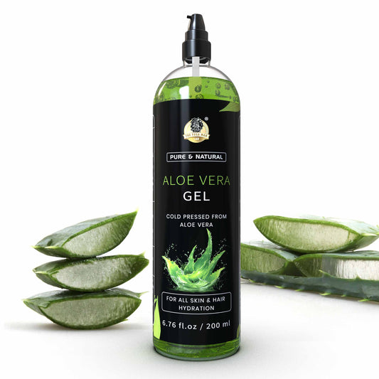 YogaManLab® Aloe Vera Gel – Skin & Hair Hydration