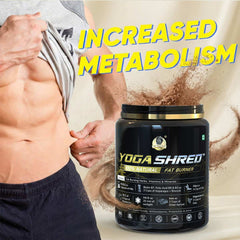 योगा श्रेड - फैट एट-होम आयुर्वेदिक सप्लीमेंट (पुरुष) बर्न करें | वजन घटाने और ऊर्जा बढ़ाने में मदद करता है | आयुर्वेदिक और 100% प्राकृतिक