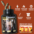 YogaManLab® YOGA SHRED - Burn Fat At-Home Ayurvedic Supplement Capsules (Men) | Helps in Weight Loss & Boosting Energy | Ayurvedic & 100% Natural