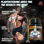 PLANTOSTERONE - Muscle Building & Testo-Boosting Ayurvedic Supplement | Helps Gain Muscle Size & Weight, with Increase in Sexual Drive | 100% Natural Health Care > Muscle Building > Muscle Growth > Supplement > Ayurvedic Weight Gain The Yoga Man Lab   