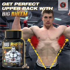 BIG BHEEM - Muscle & Weight Gain Supplement | 100% Natural Ayurvedic Testo Booster For Increased Bedroom Performance Health Care > Muscle Building > Muscle Growth > Supplement > Ayurvedic Weight Gain The Yoga Man Lab   