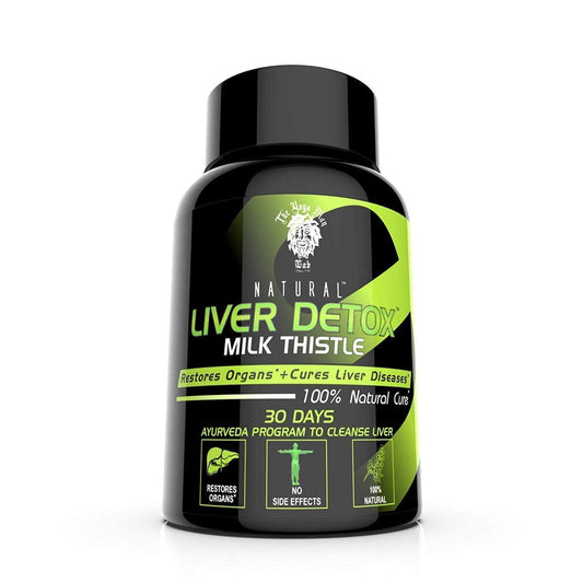 2. The Yoga Man Lab Milk Thistle for Liver Detox and Strength  The Yoga Man Lab   