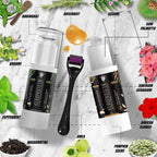 KEROPROTEIN Hair Growth Kit (Men) | Topical Hair Growth Oil (30ml) + DHT Blocker Oral Oil Shots (30ml)+ Keroneedle 0.5mm |Made From Natural Plant Oils  The Yoga Man Lab   