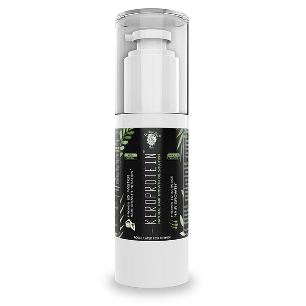 KEROPROTEIN® हेयर ग्रोथ टॉपिकल ऑयल 30mL (पुरुष) | नेचुरल आयुर्वेदिक प्लांट ऑयल से बना | काम करने के लिए सिद्ध सामग्री के साथ अनुसंधान आधारित सामग्री